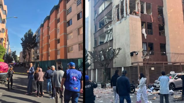 Fotos de la explosión en un edificio de Paseos de Taxqueña, Coyoacán