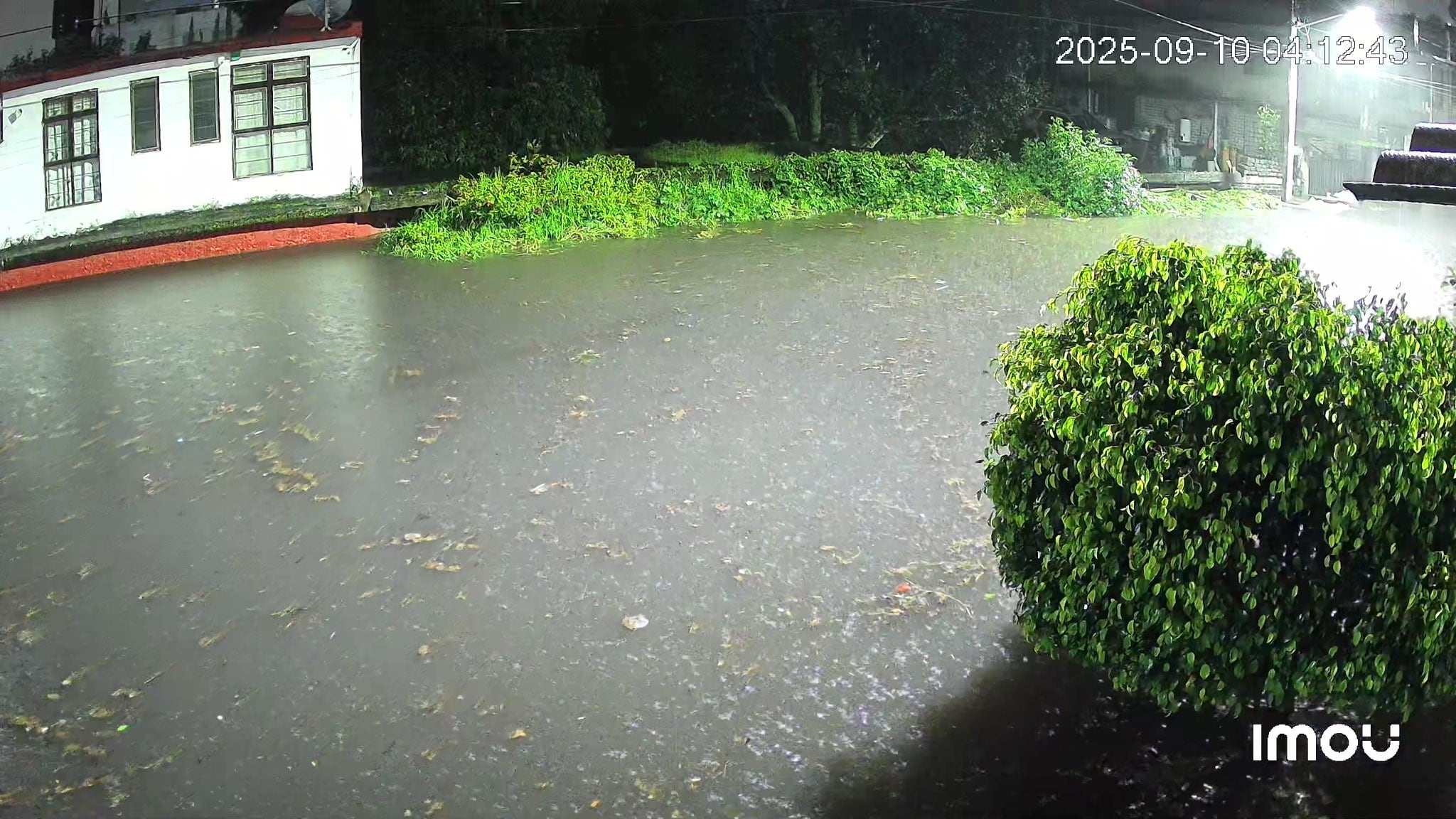 Inundaciones en Tlalpan, CDMX, por fuertes lluvias