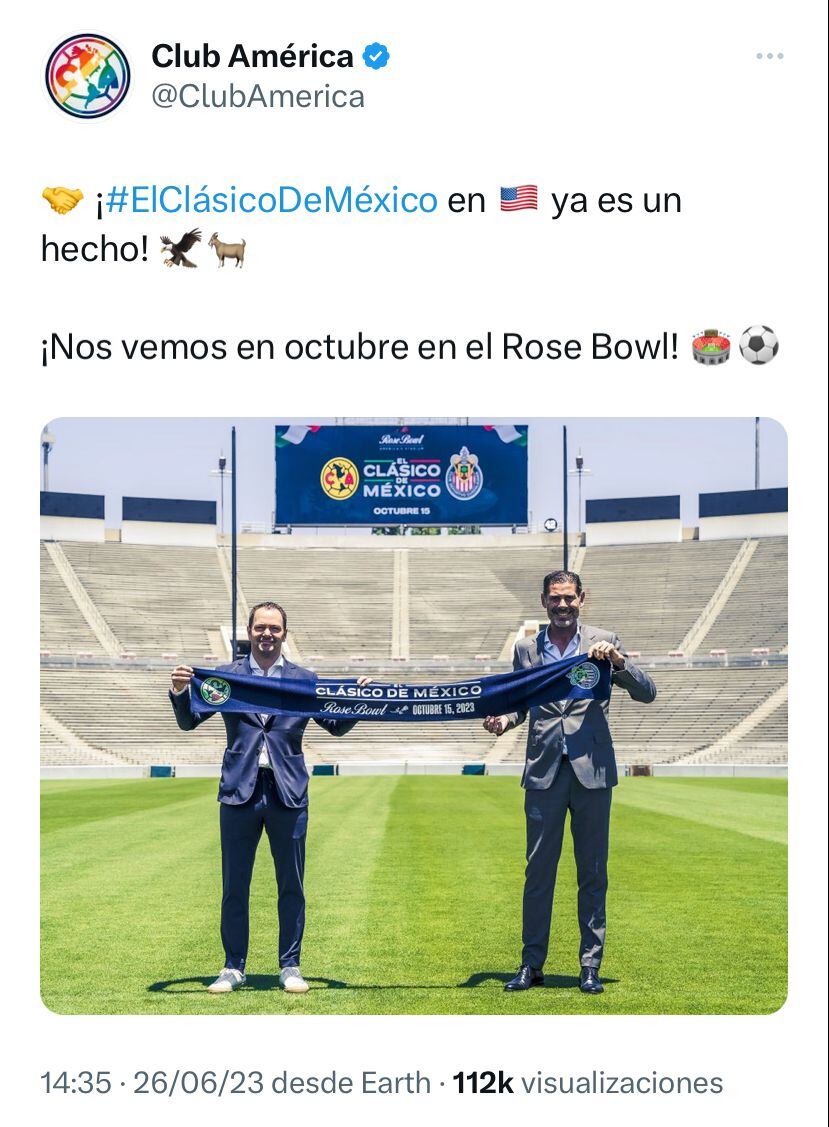 El Clásico Nacional se disputará en los Estados Unidos, como parte del parón de octubre por fecha FIFA.