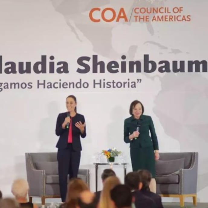 Council of the Americas: “espectacular” presentación de Claudia
