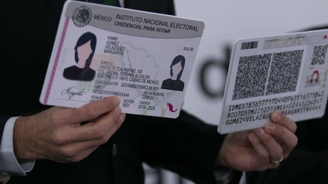 Credencial para votar del INE