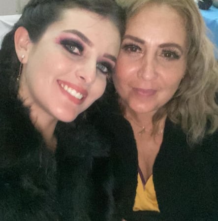 Nerea Godínez junto a Ana Lucía Ocaña