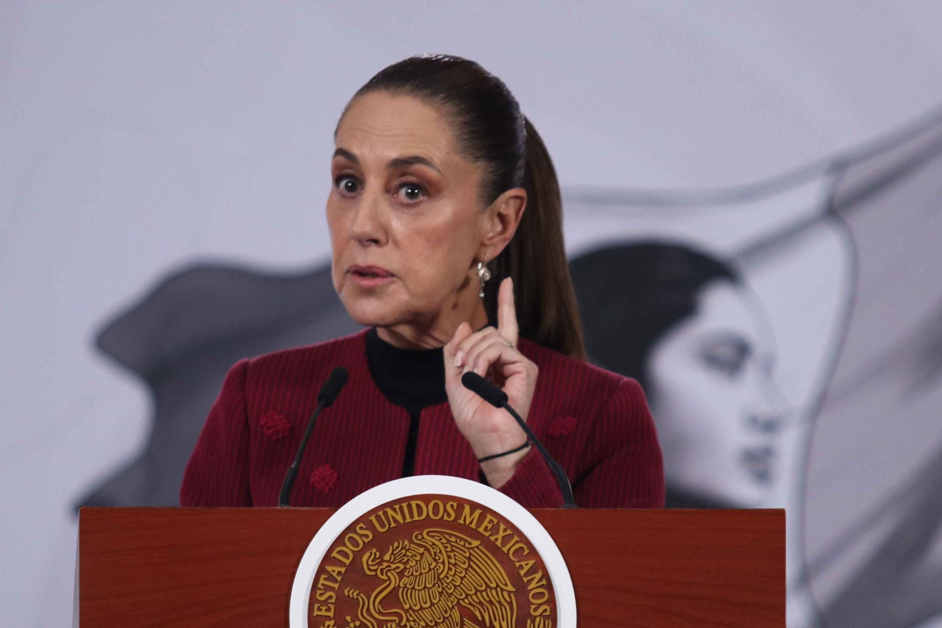 Claudia Sheinbaum, presidenta de México.