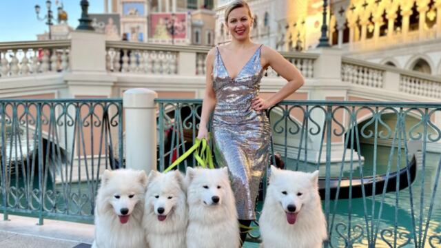 Viaja por el mundo con sus perros