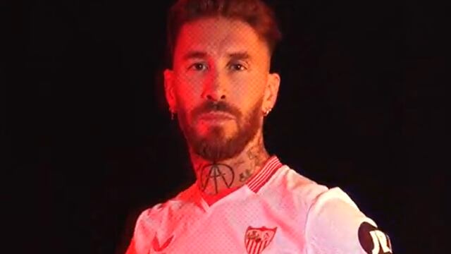 Sergio Ramos con el Sevilla FC