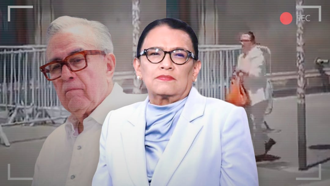 Rosa Icela Rodríguez llega a Palacio Nacional en medio de acusaciones contra Rocha Moya