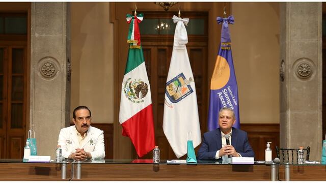 Roberto Russildi y Manuel de la O.