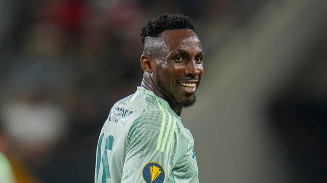 Julián Quiñones con la Selección Mexicana en Copa Oro 2025.