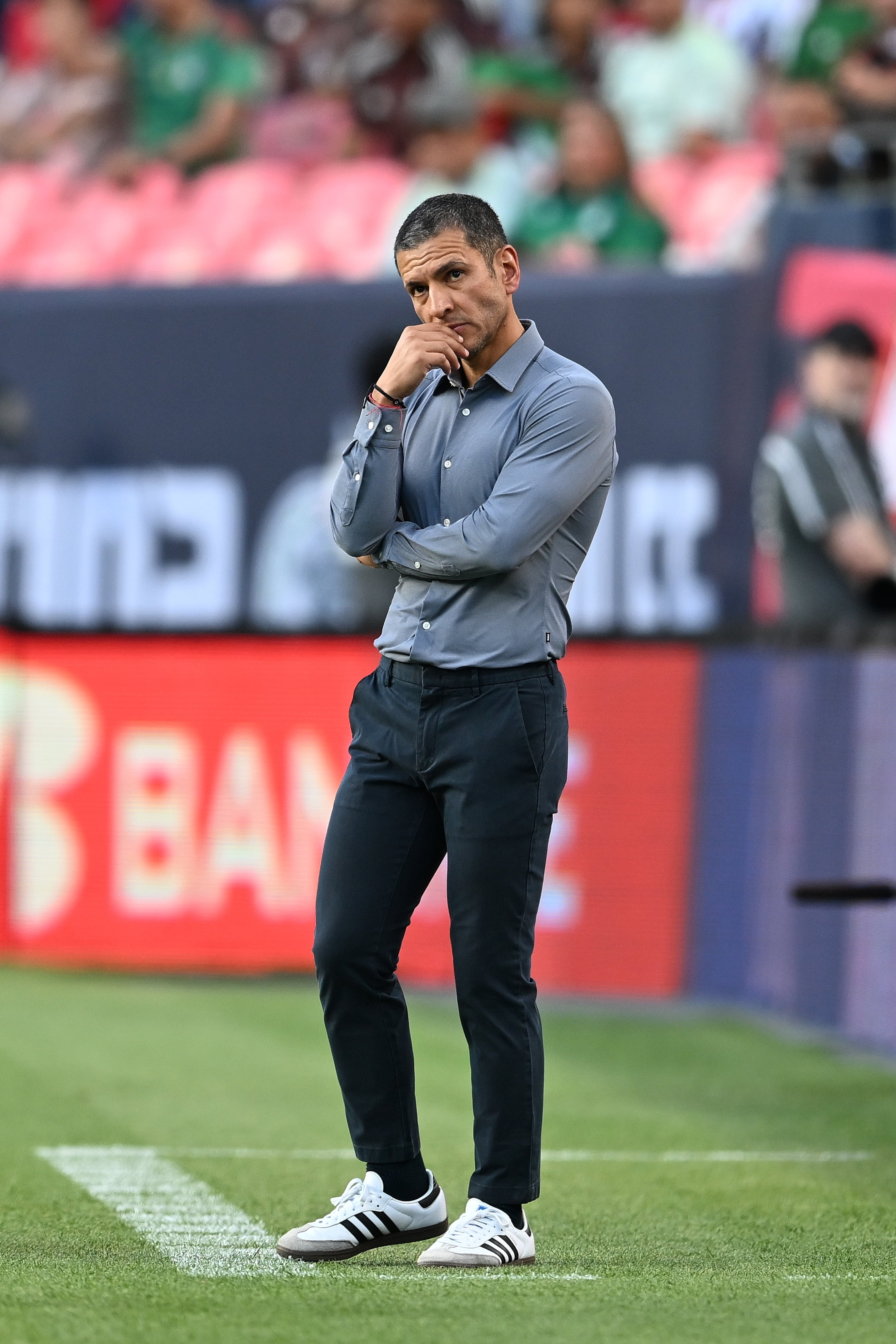 Jaime Lozano con la Selección Mexicana.