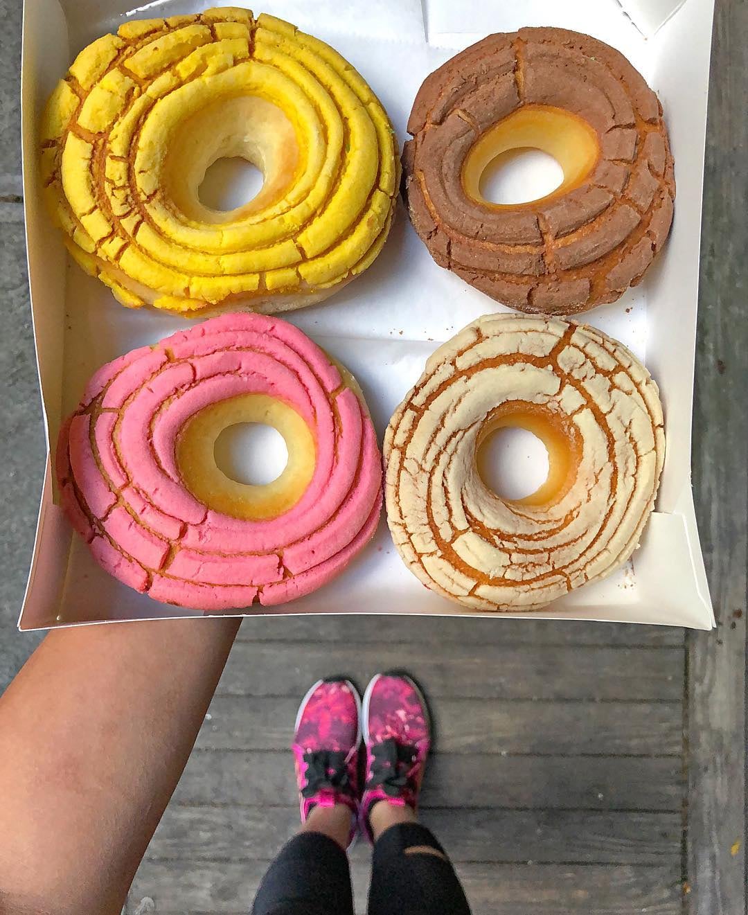 tipos de concha de pan de dulce