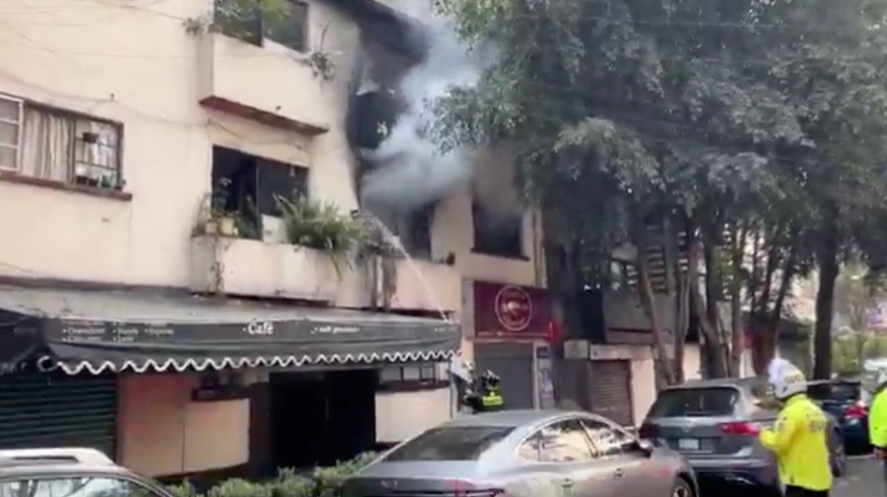 Incendio en colonia Juárez, CDMX, hoy 25 de diciembre