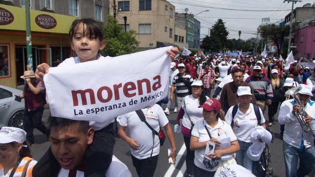 Militantes de Morena. Lamentable crisis.