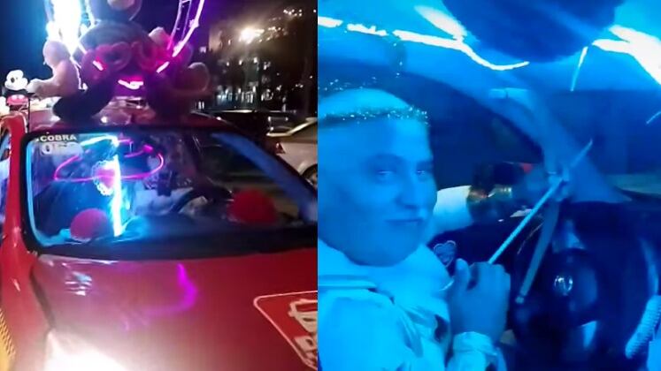 Cupido se vuelve taxista para flechar a las parejas en San Valentín