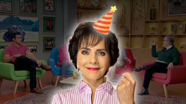 Pati Chapoy celebró su cumpleaños 75 rodeado de sus compañeros de Ventaneando