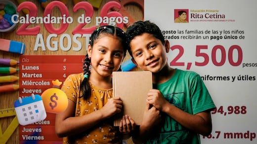 Beca Rita Cetina 2026: fechas de pago en agosto según tu apellido
