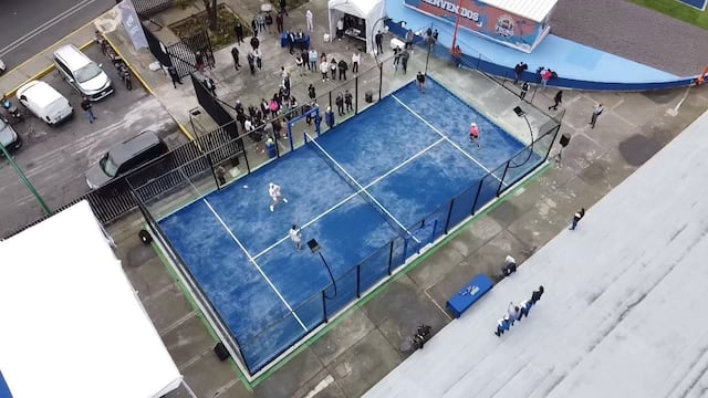 Primer cancha pública de pádel en la CDMX.