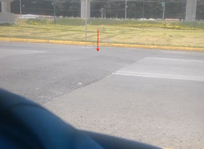 Tope "invisible" de Toluca