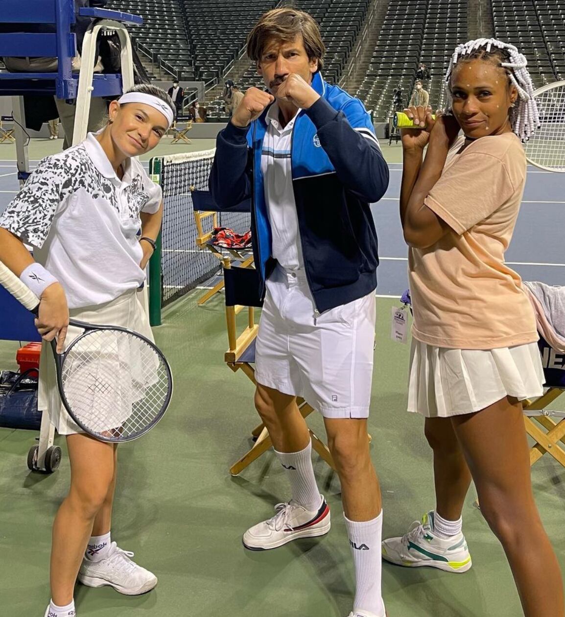 Marcela Zacarías, tenista mexicana, en película 'Rey Richard'