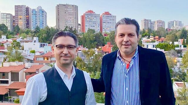 Gricha Raether y Mario Zamora.