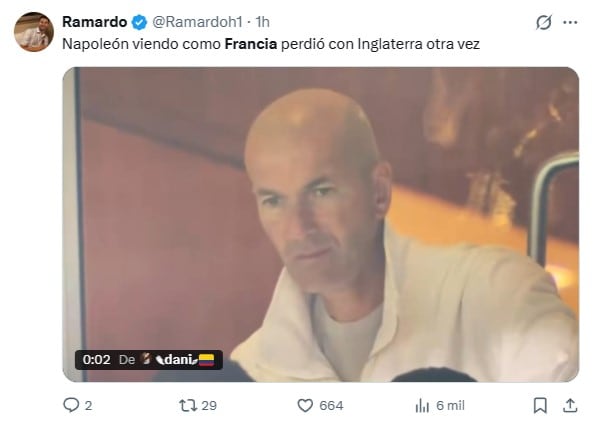 Memes del Francia vs Inglaterra