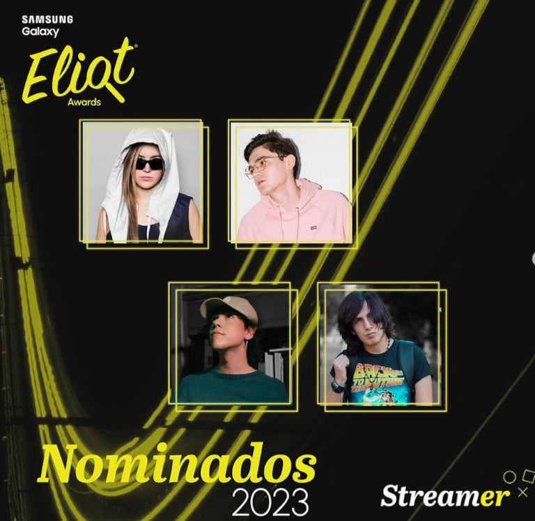 Nominados a Streamer de los Eliot Awards 2023