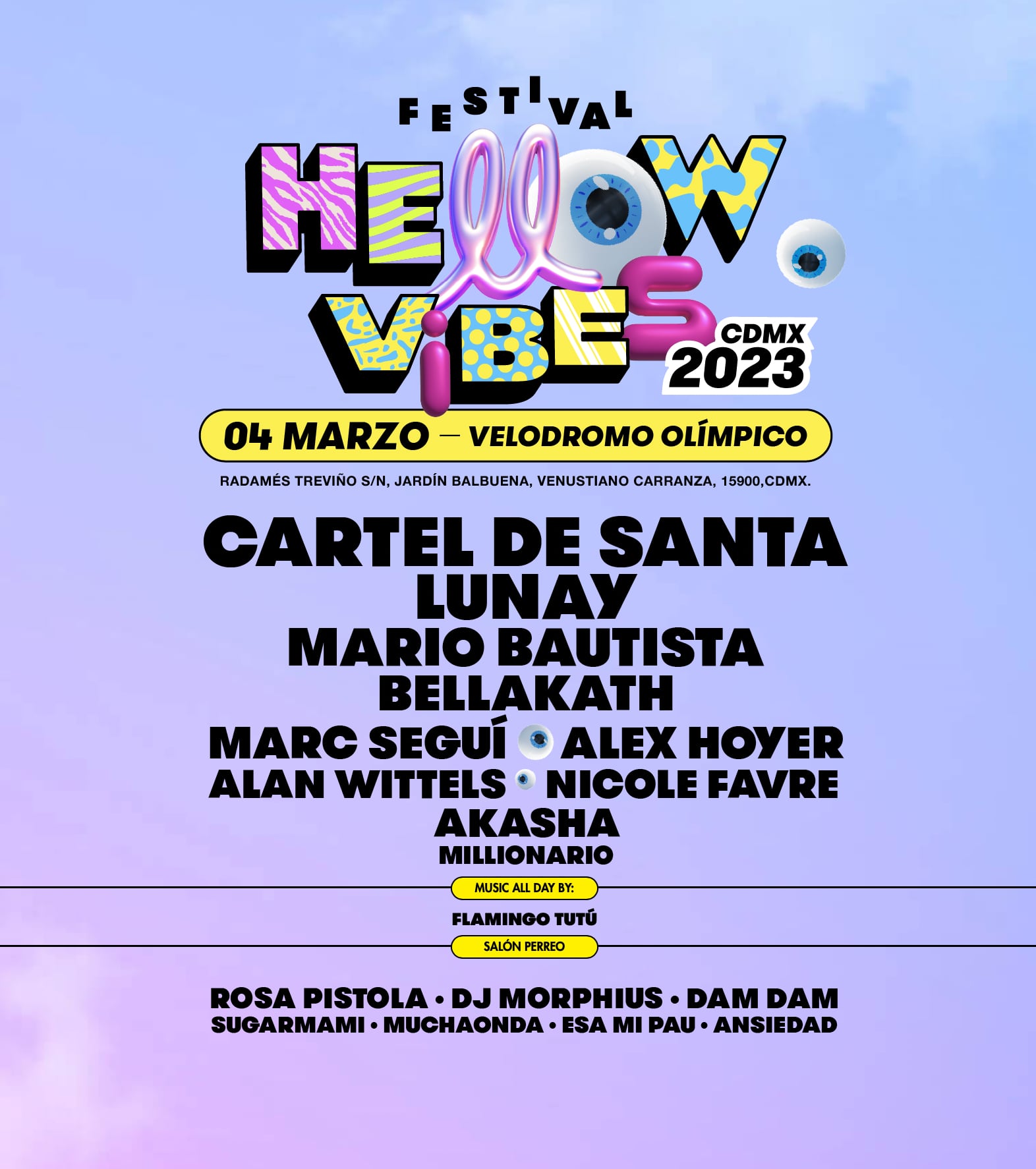 Hellow Vibes: Precio de boletos del festival que reúne a Babo de Cartel de Santa con Bellakath