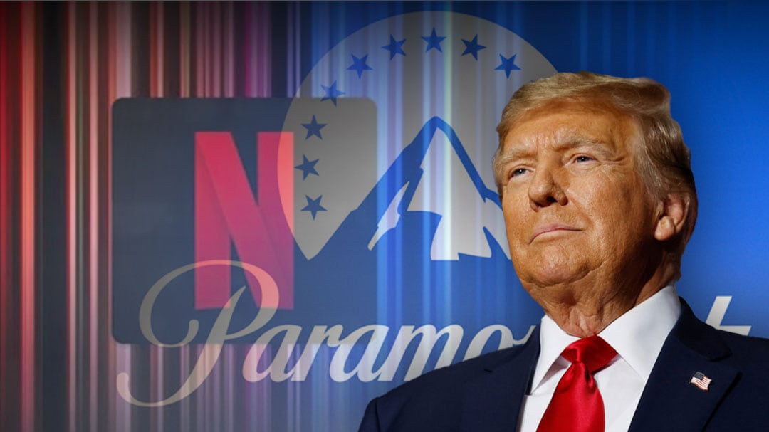 Trump revela que Netflix y Paramount lo buscaron como aliado
