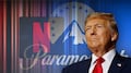 Trump revela que Netflix y Paramount lo buscaron como aliado