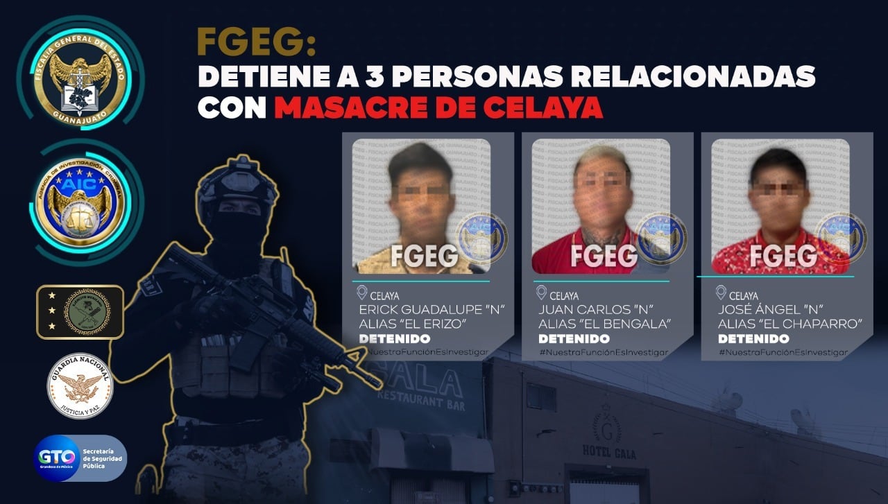 Detenidos por el multihomicidio