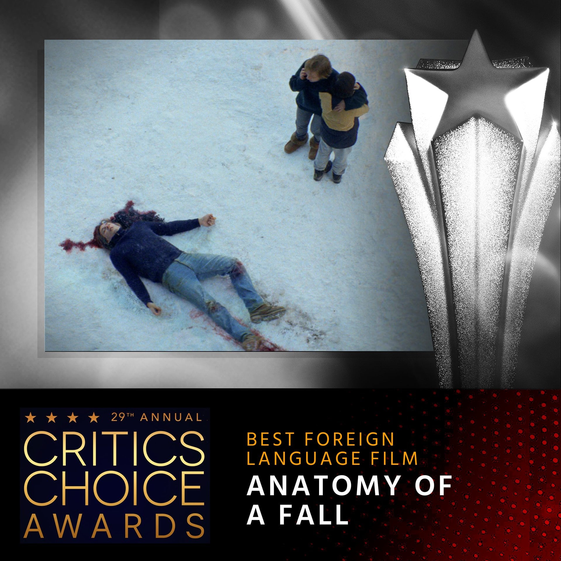 Anatomy of a Fall, ganadora Critics Choice Awards 2024