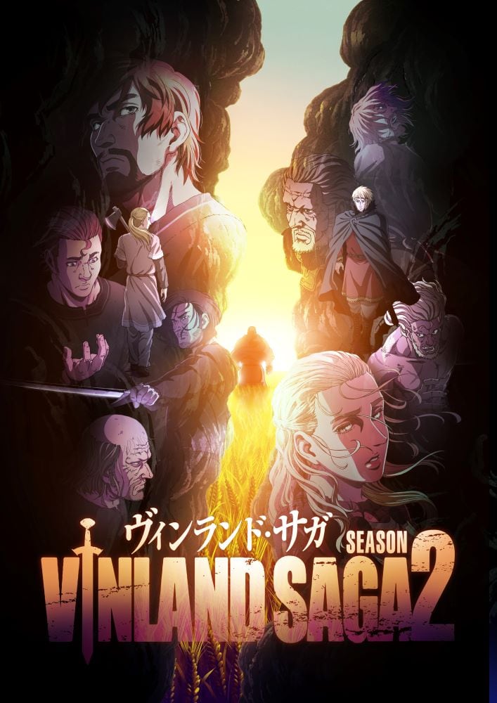 Cartel promocional de Vinland Saga temporada 2