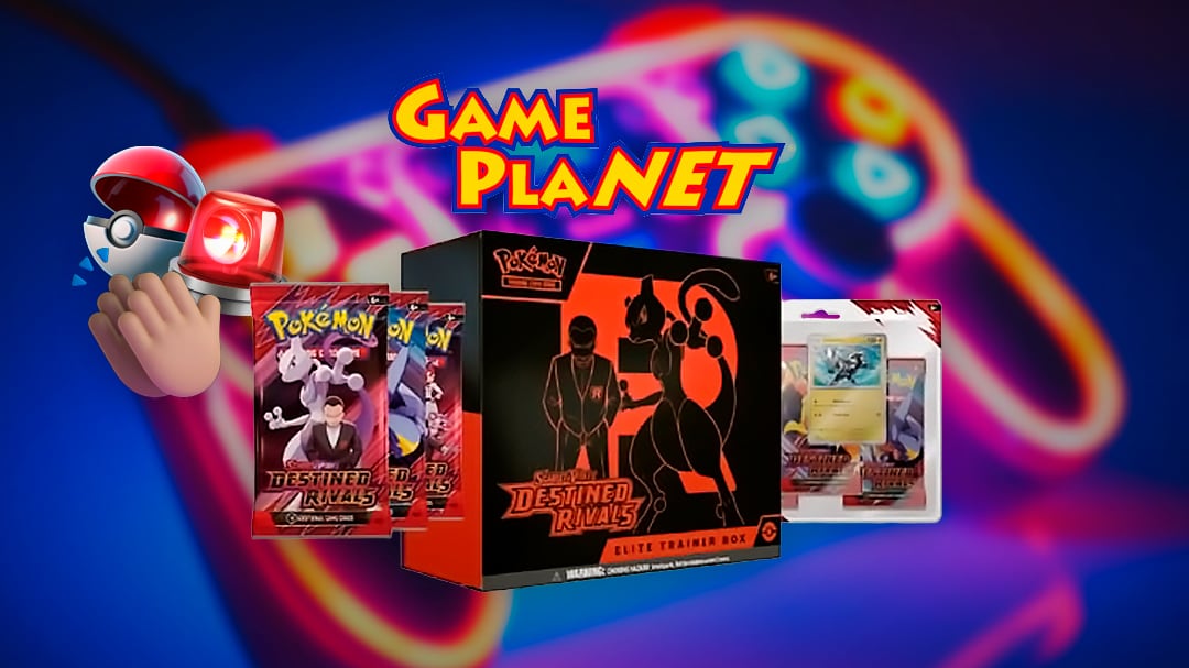 Gameplanet toma medidas drásticas contra revendedores de las cartas Pokémon Escarlata y Púrpura: Destined Rivals