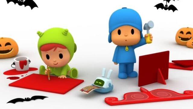 El show terrorífico de Pocoyó y Nina