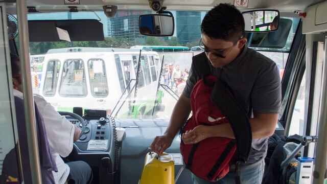 Aumento a tarifa en transporte público. Necesario, dicen.