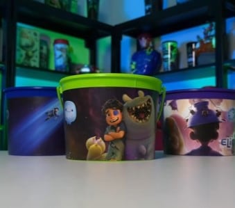 Palomera de Elio en Cinemex en combo infantil que incluye vasos coleccionables