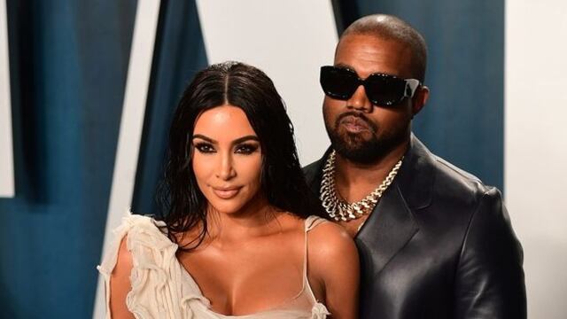 Kanye West y Kim Kardashian