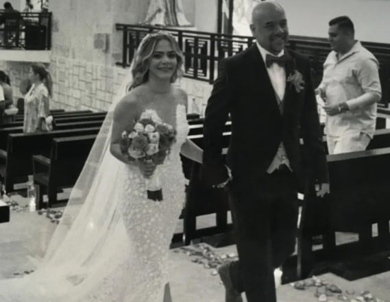 Boda de Luis Alberto Pérez Zamorano con Carolina del Socorro