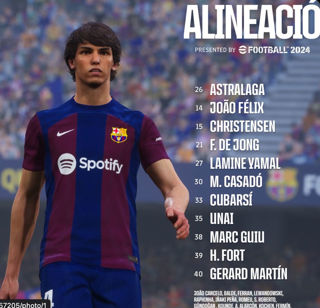 Alineación FC Barcelona vs Club América