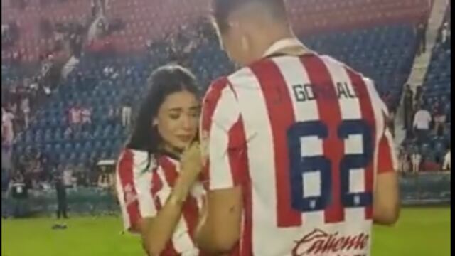 Jugador pide matrimonio después de victoria