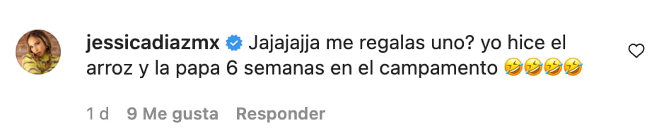 Jessica Díaz bromea con Adame y le pide un BMW