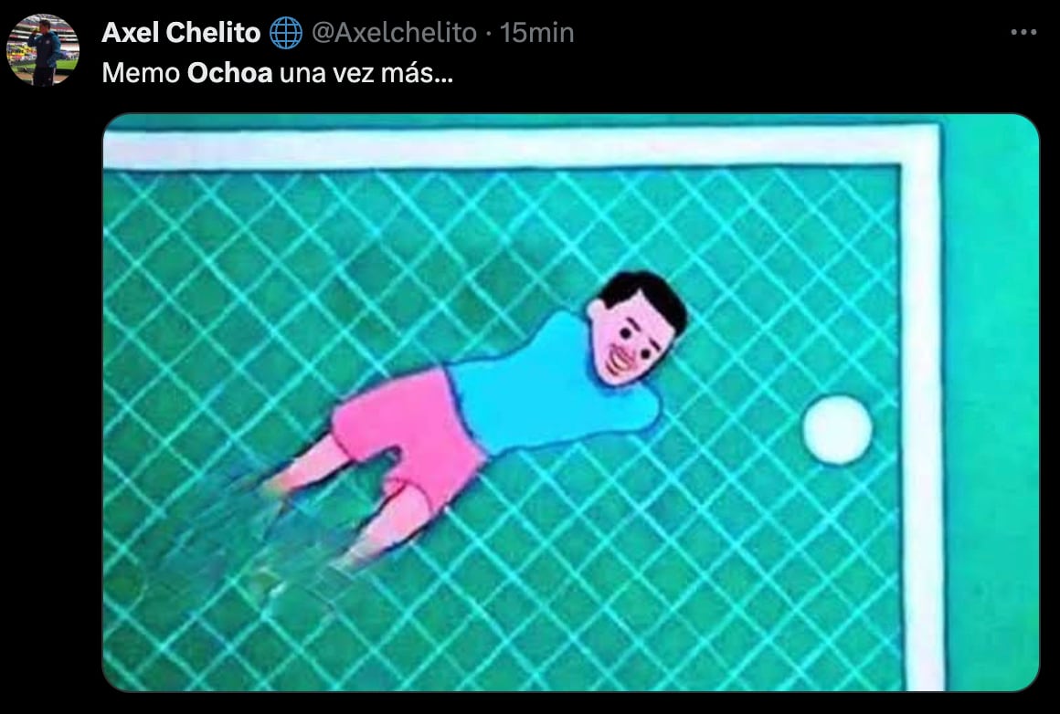 Memes Selección Mexicana Guillermo Ochoa