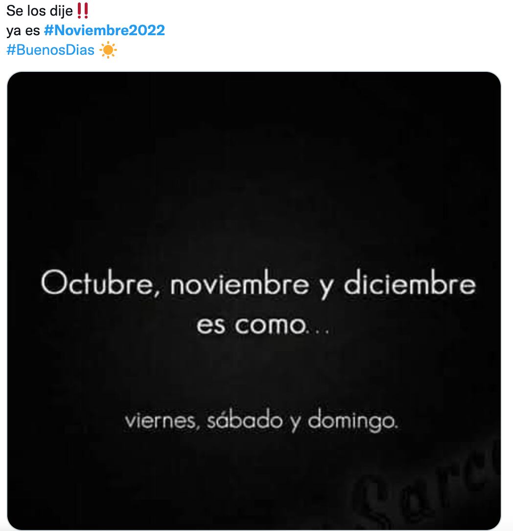 Memes de noviembre 2022