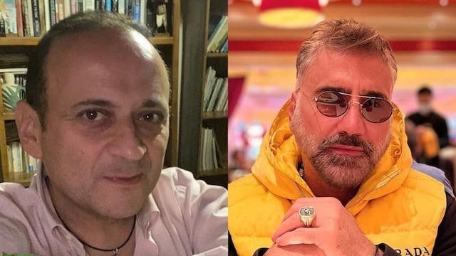 Lalo España y Alejandro Fernández.