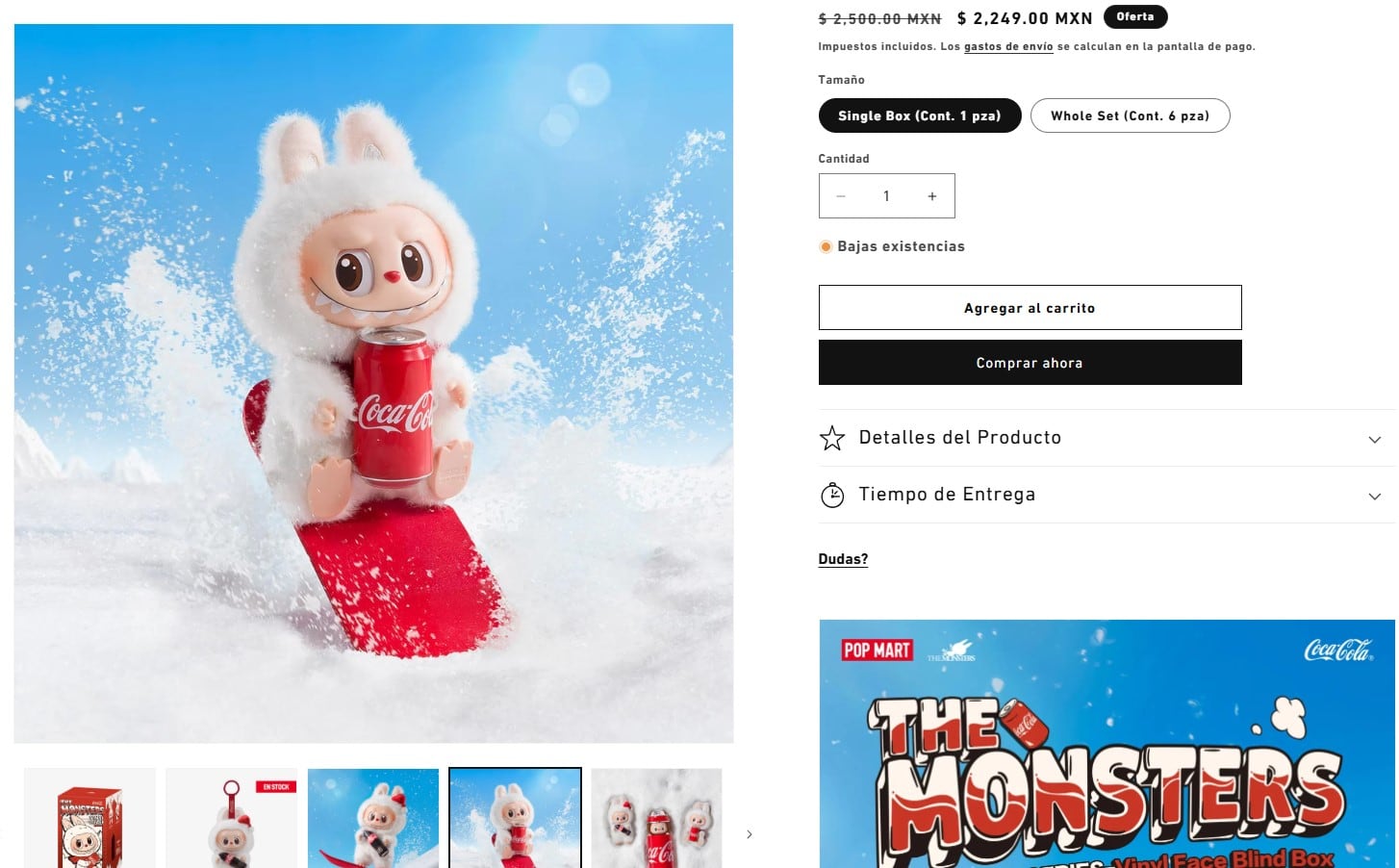 Labubu de Coca Cola en México