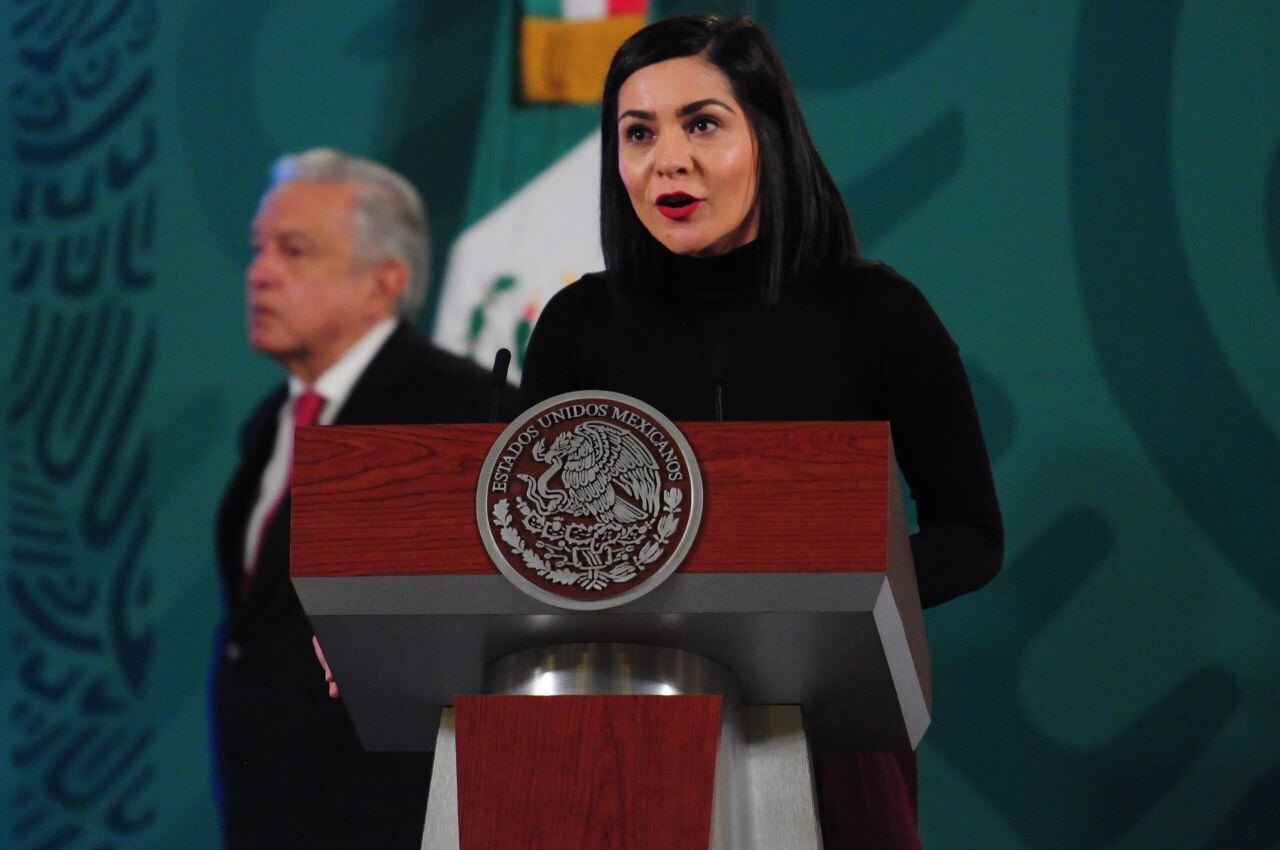 Ana Elizabeth Vilchis, encargada de la sección Quién es Quién en las Mentiras FOTO: DANIEL AUGUSTO /CUARTOSCURO.COM