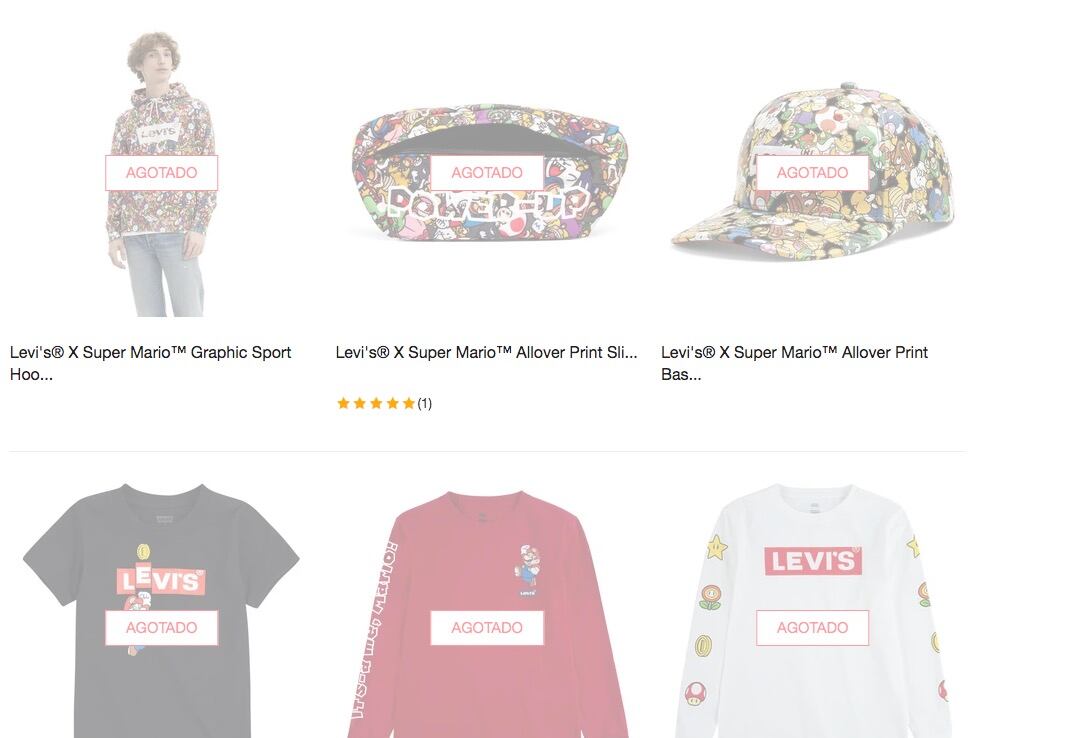 Levi's X Super Mario