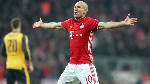 Arjen Robben es el dueño del 10 del Bayern Múnich