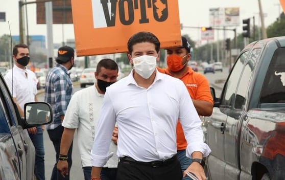 Samuel García usaba un Apple Watch durante su campaña