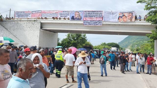 Autopista del Sol bloqueo