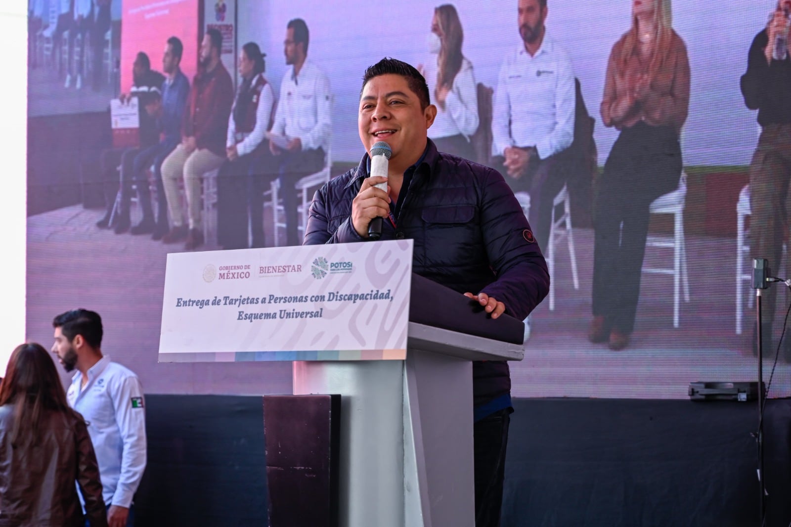 Las personas con discapacidad en San Luis Potosí serán beneficiarias de una pensión otorgada por el gobernador Ricardo Gallardo Cardona